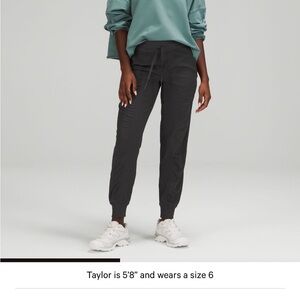 lululemon dance studio mid rise joggers